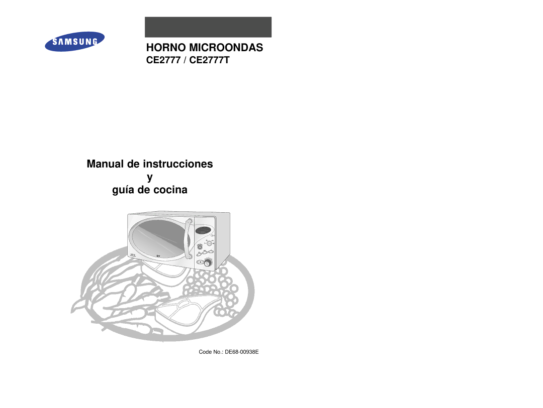 Samsung CE2777-D/XEC, CE2777-S/XEC, CE2777-B/XEC, CE2777/XEC, CE2777-GR/XEC manual Horno Microondas 