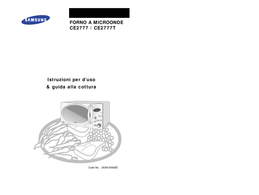 Samsung CE2777/XET manual Forno a Microonde 