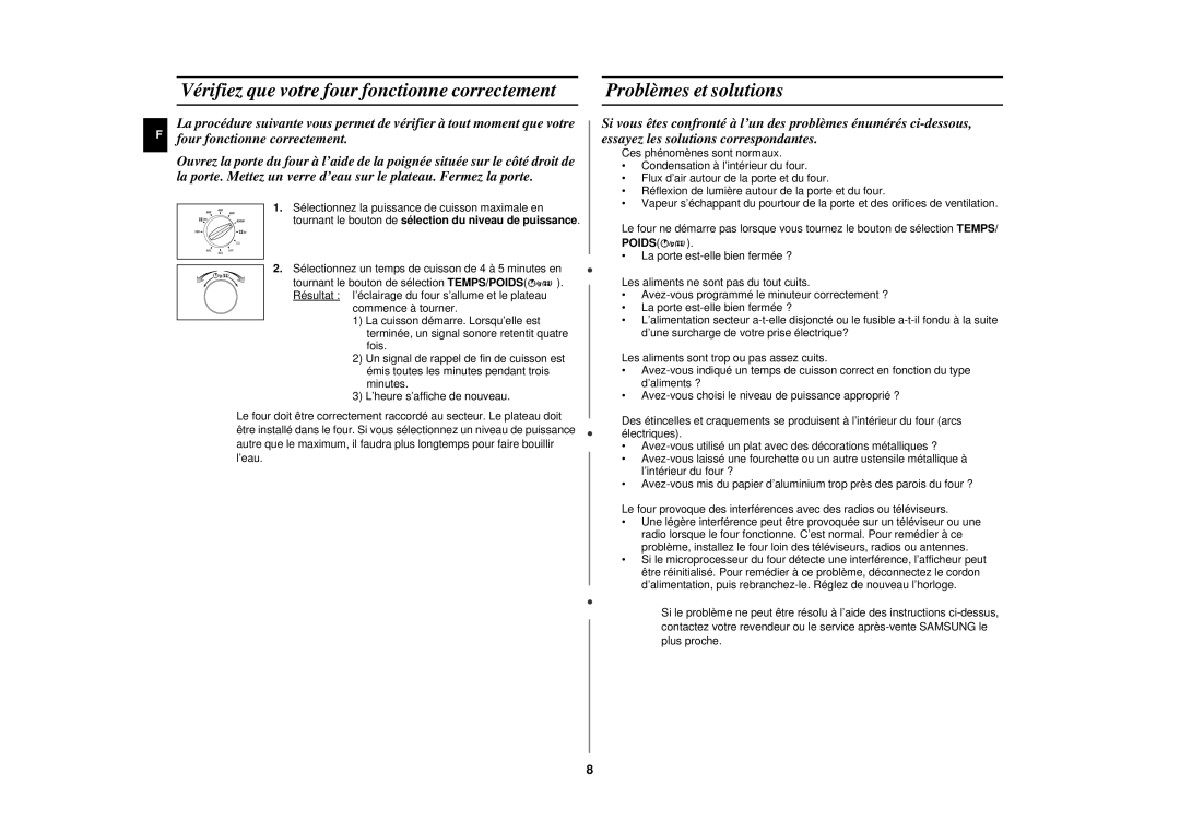 Samsung CE282DNT-Y/XEF, CE282DNT-K/XEF, CE282DNT/XEF, CE282DN/XEF manual Poids 