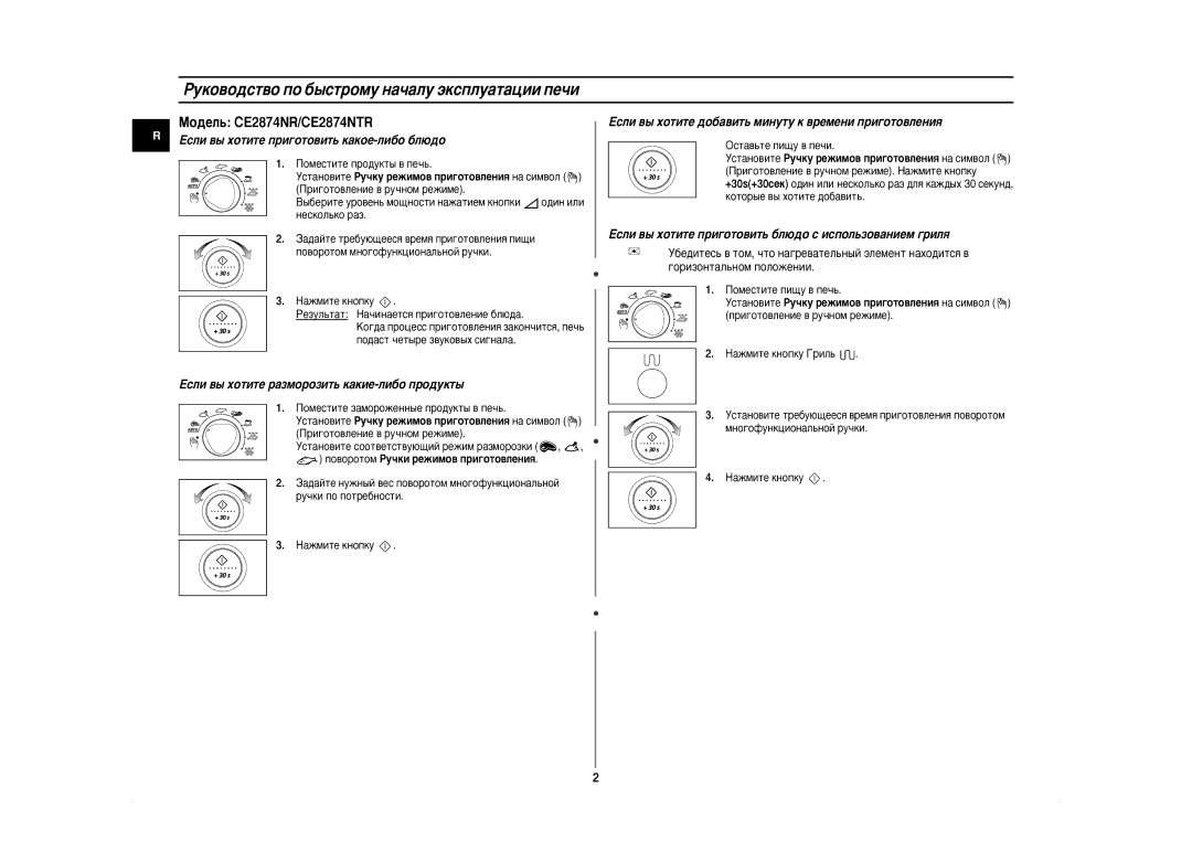 Samsung CE2874NR-U/BWT manual Êûíó‚Ó‰Òú‚Ó Ôó ·˚Òúóïû Ì‡˜‡Îû ˝Íòôîû‡Ú‡ˆëë Ôâ˜Ë, Öòîë ‚˚ ıÓÚËÚÂ ÔË„ÓÚÓ‚ËÚ¸ Í‡ÍÓÂ-ÎË·Ó ·Î˛‰Ó 