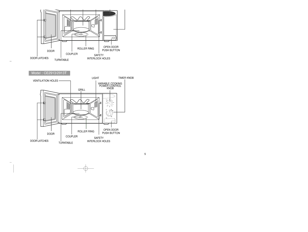 Samsung CE2913-M/XEG, CE2913/XEG, CE2913-B/XEG manual Oven 