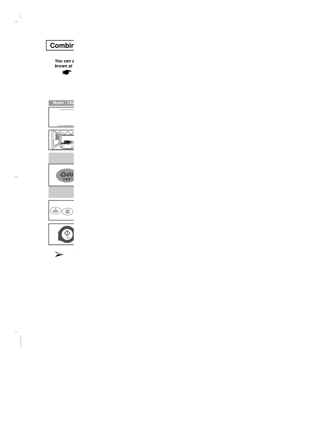 Samsung CE2913-M/XEG, CE2913/XEG, CE2913-B/XEG manual Combin 