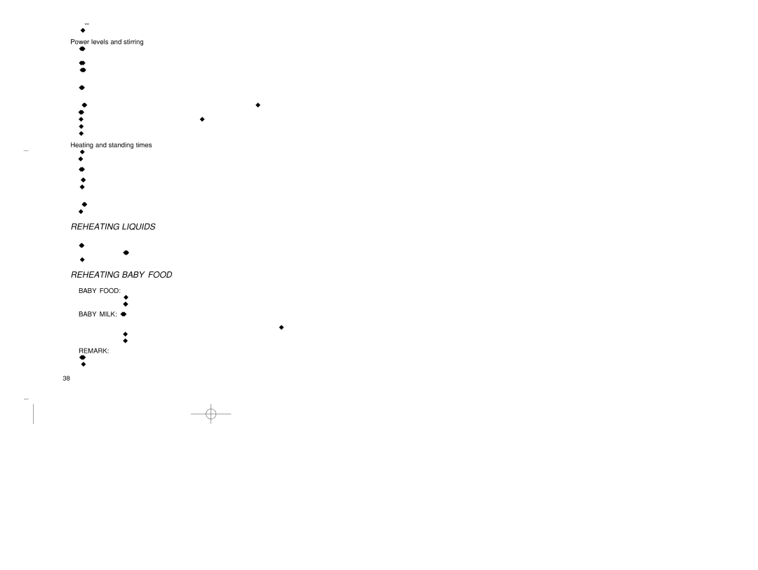 Samsung CE2913-M/XEG, CE2913/XEG, CE2913-B/XEG manual Reheating, Heating and sta When reheati future referen 