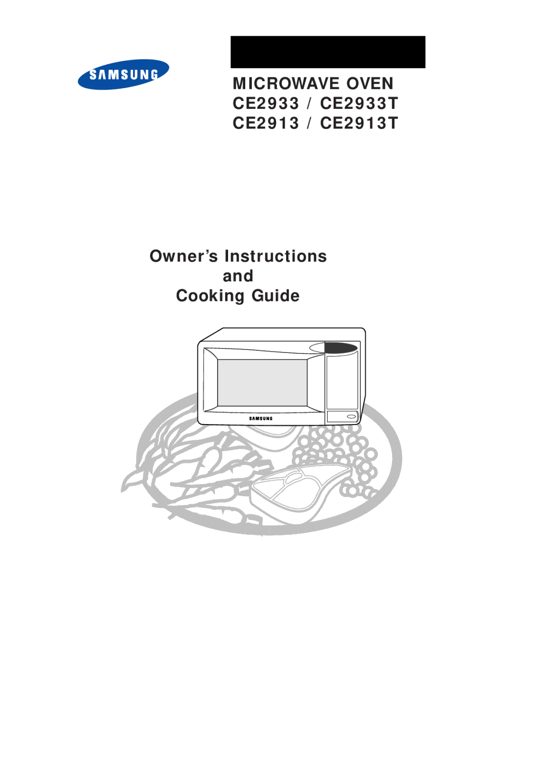 Samsung CE2913T, CE2933T manual Microwave Oven 