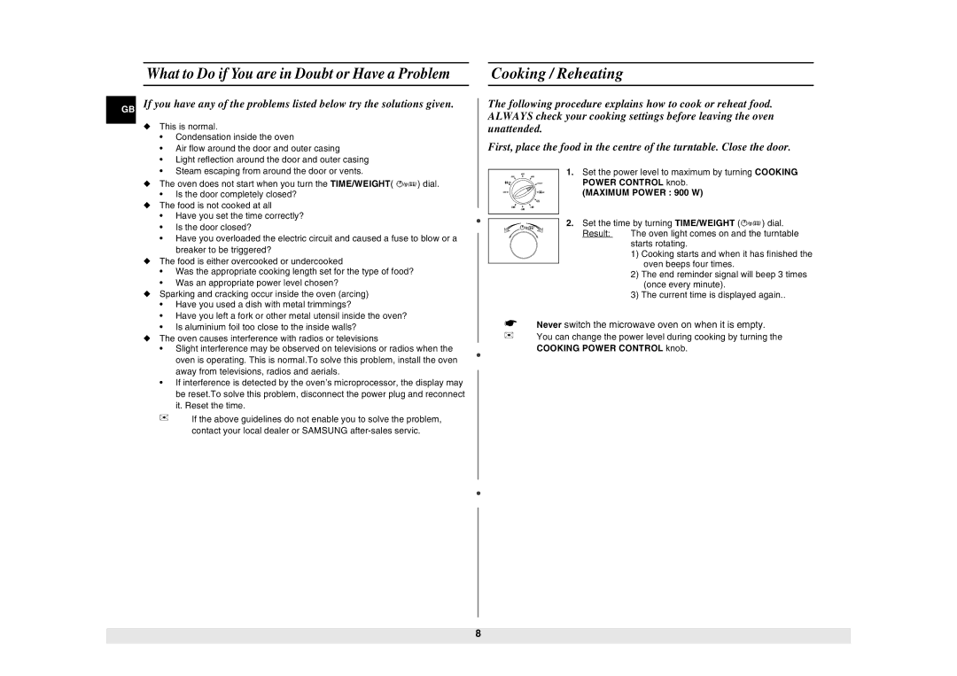 Samsung CE2927N/BOL manual #!# 