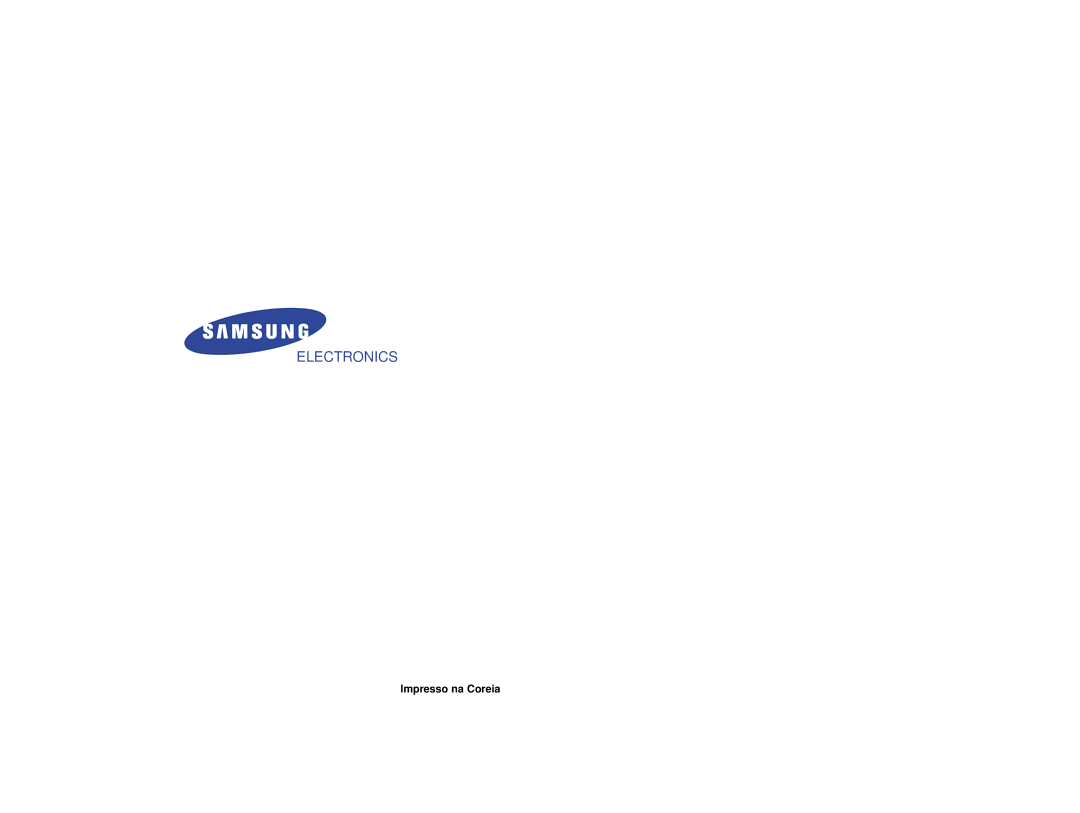 Samsung CE2974-S/XEC, CE2974-S/XET, CE2914/XEC, CE2974T/XEH, CE2974/XEC manual Impresso na Coreia 