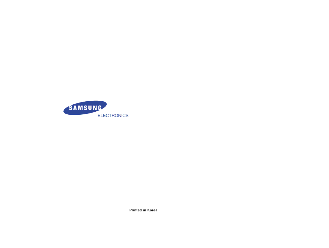 Samsung CE2977-S/XEC, CE2977/XEC manual Electronics 