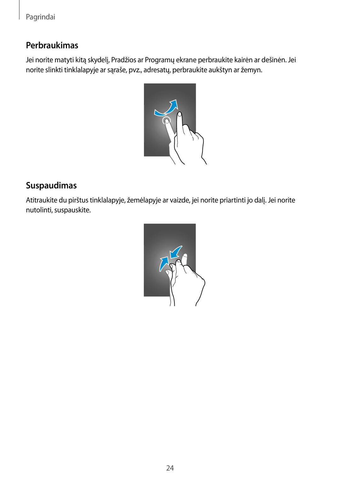 Samsung CG-G355HZWSEST, CG-G355HZKSEST manual Perbraukimas, Suspaudimas 