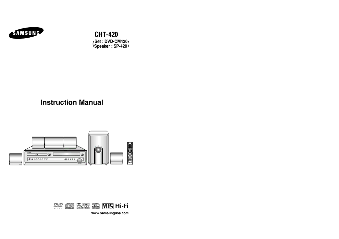 Samsung CHT-420 instruction manual 