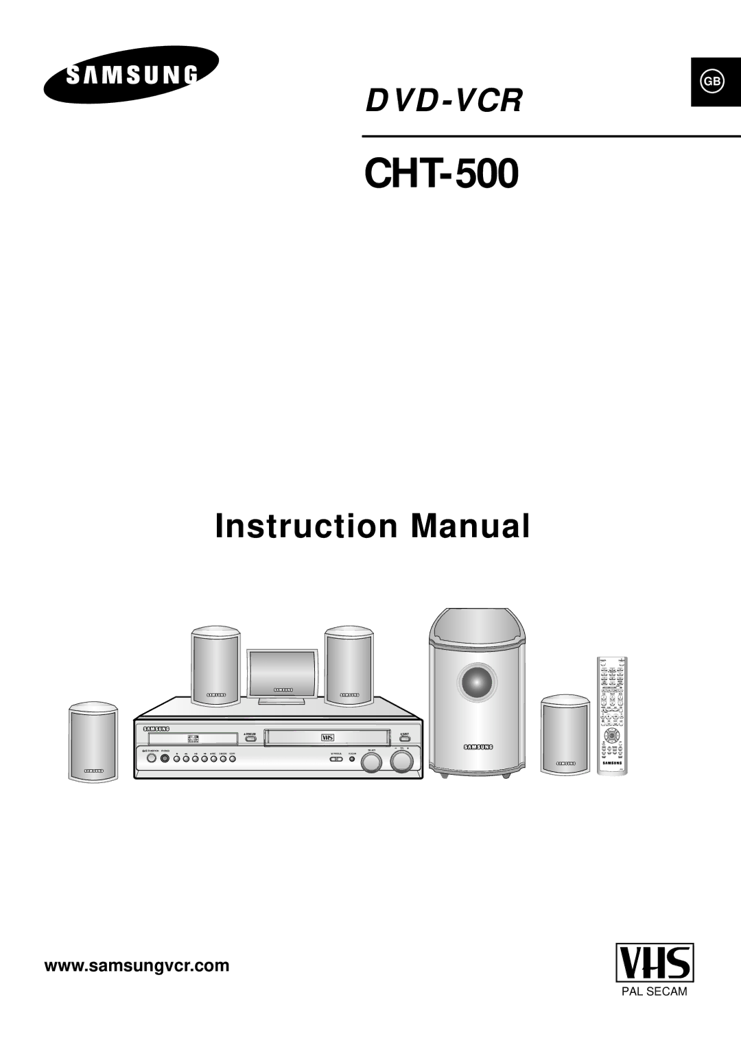 Samsung CHT-500 instruction manual 