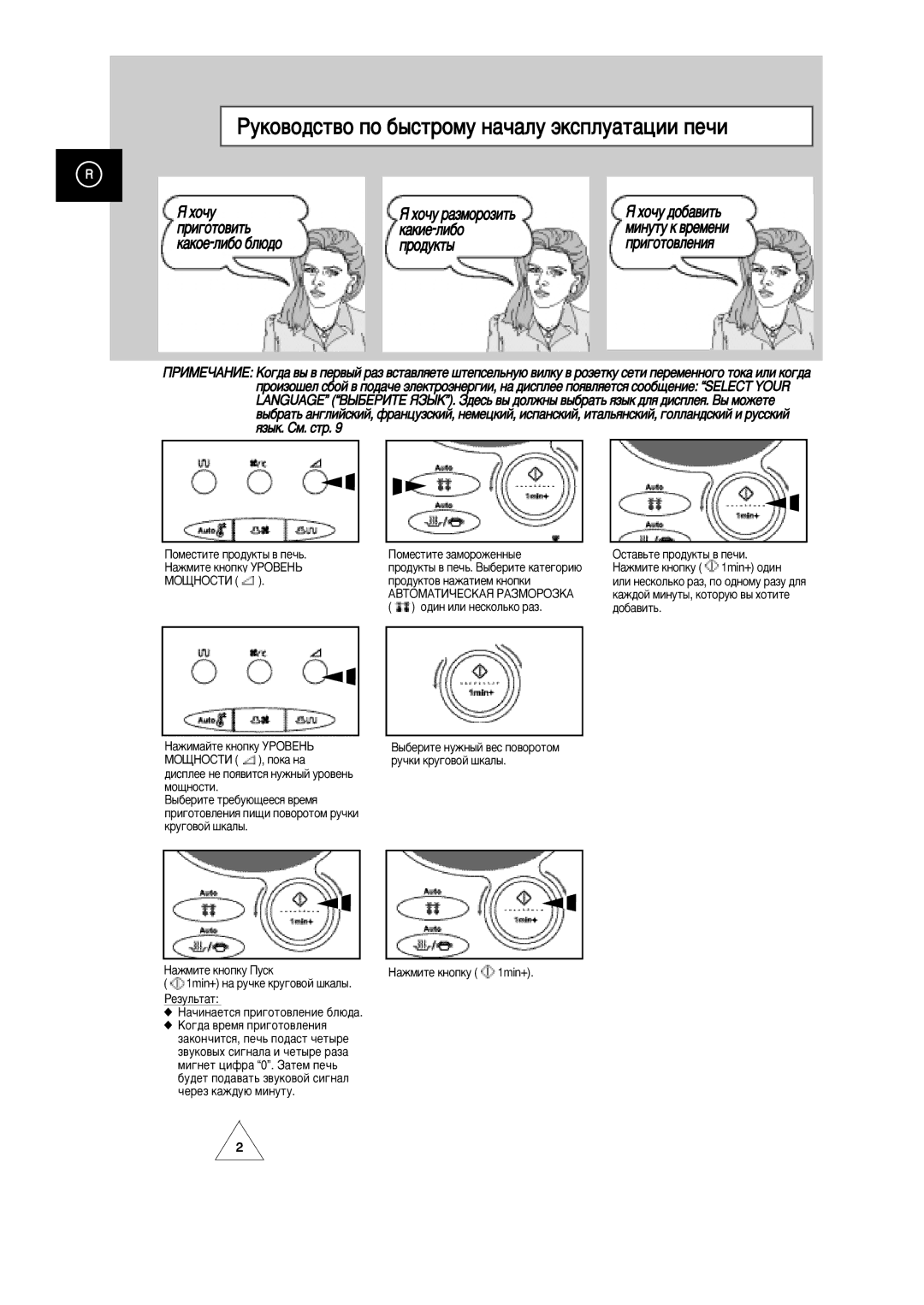 Samsung CK139FSR-G/BWT, CK139FSR-E/BWT manual Êûíó‚Ó‰Òú‚Ó Ôó ·˚Òúóïû Ì‡˜‡Îû ˝Íòôîû‡Ú‡ˆëë Ôâ˜Ë, Èóïâòúëúâ Á‡Ïóóêâìì˚Â 