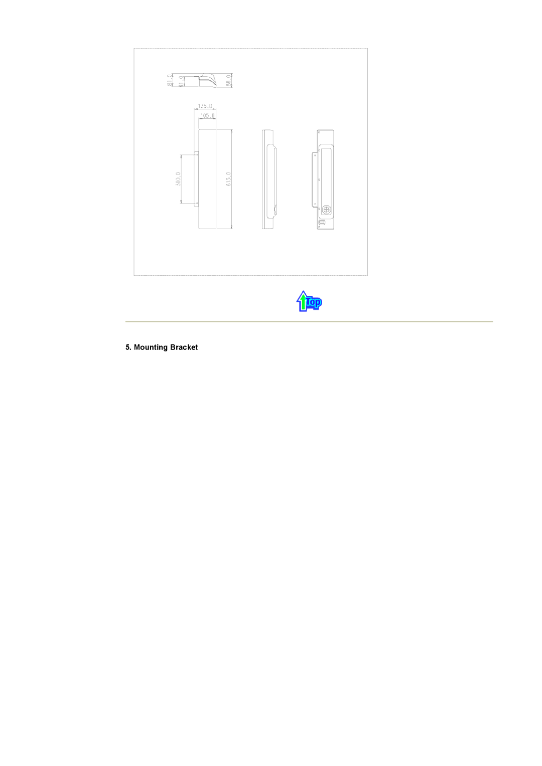 Samsung CK40PSNBG/EDC, CK40BSNS/EDC, CK40PSNS/EDC, CK40BSNB/EDC, CK40BSSB/EDC manual Mounting Bracket 