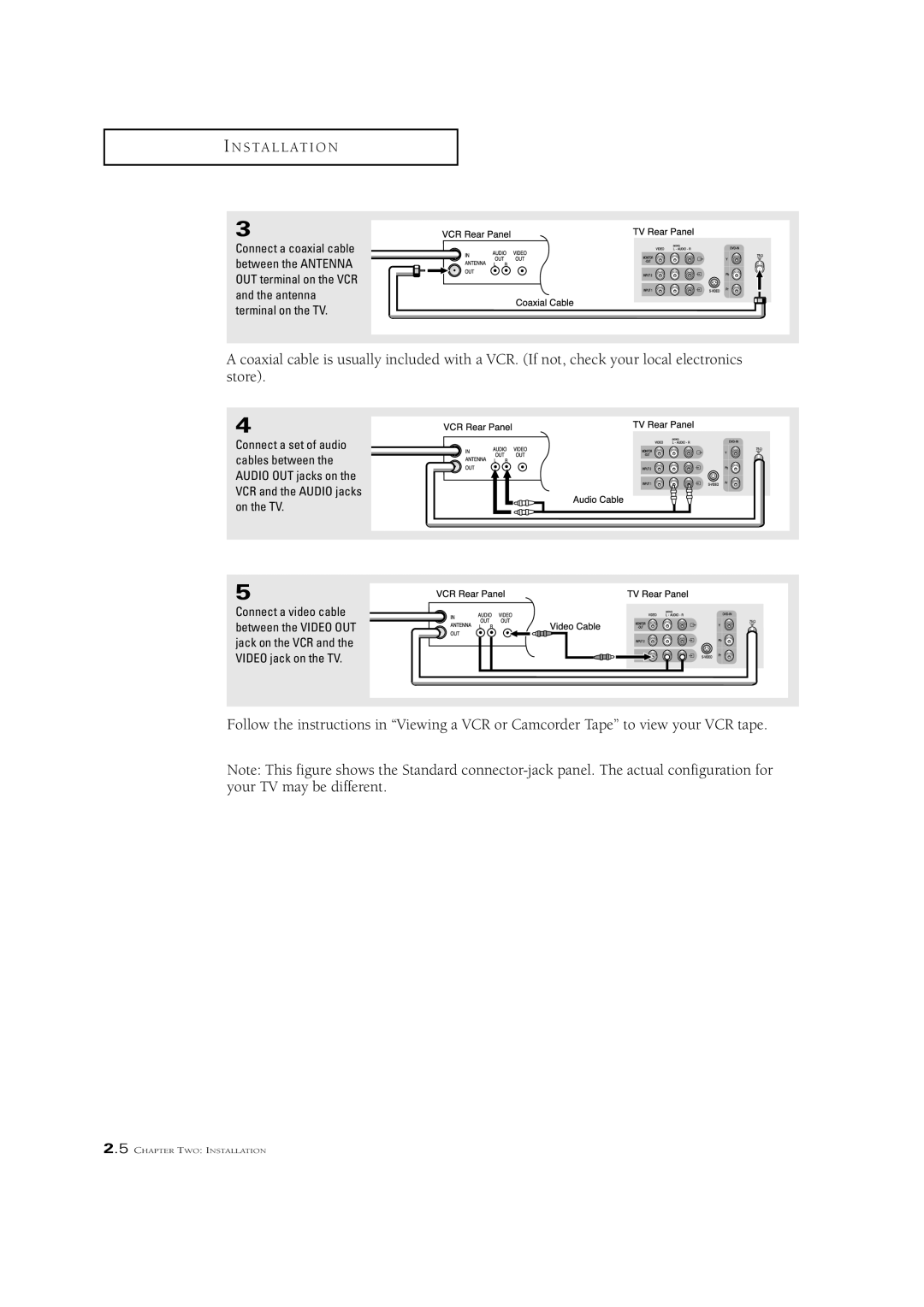 Samsung CL21M5W, CL29V10MN, CL21K5MQ, CL21A11MQ manual Install AT I O N 