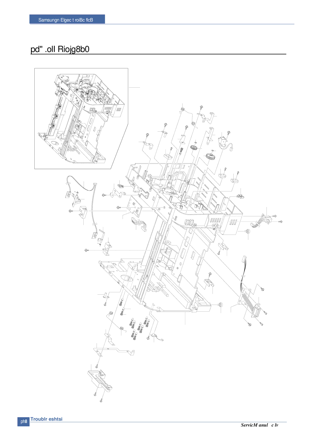 Samsung CLP-300 XSG manual Main Frame1 