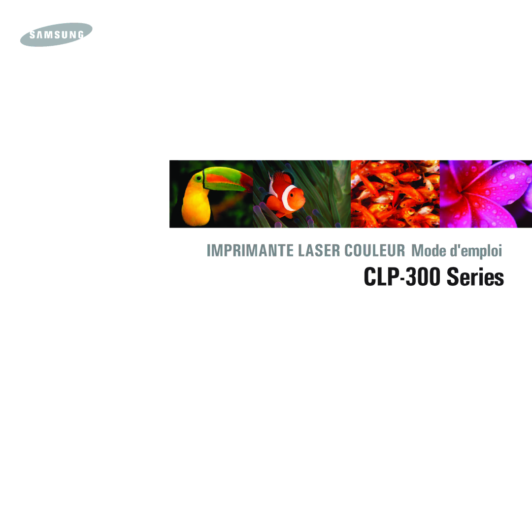 Samsung CLP-300 manual 