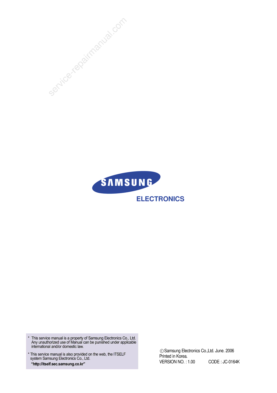 Samsung CLP-300 manual Electronics 