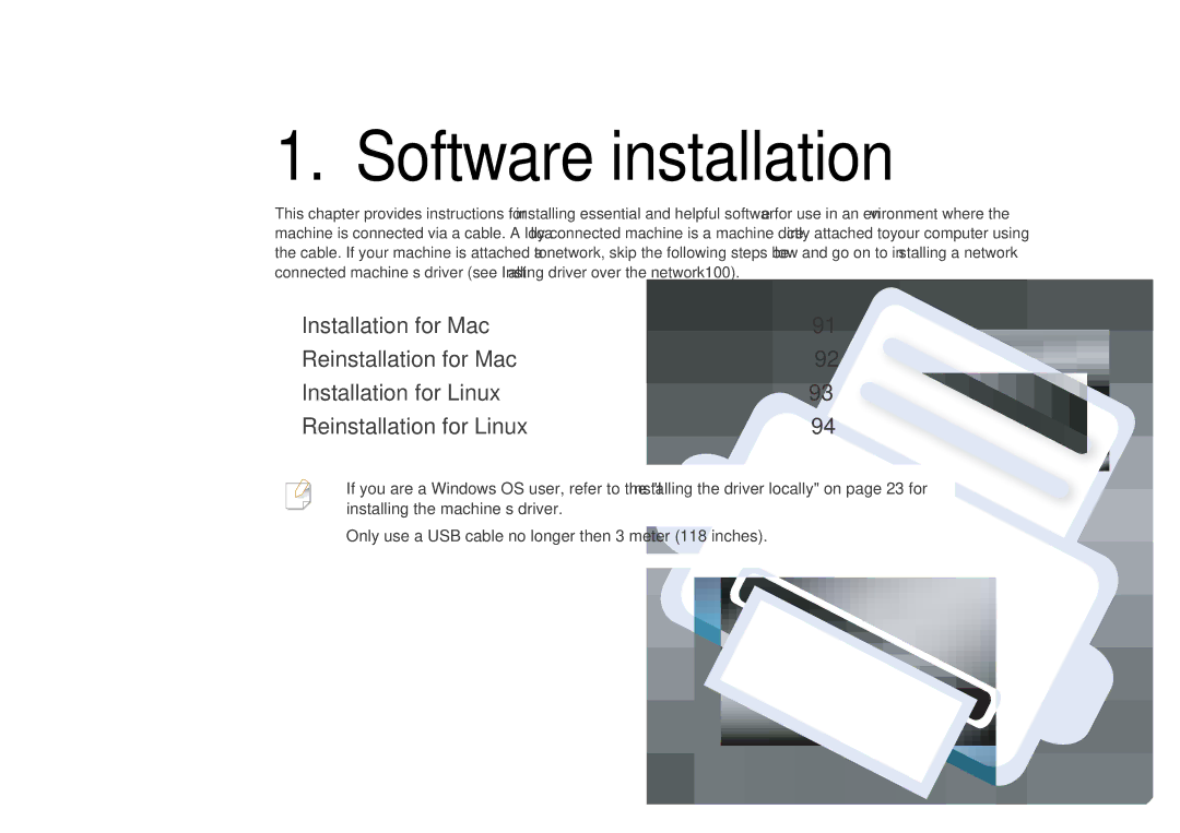 Samsung CLP-365W/XAA manual Software installation 