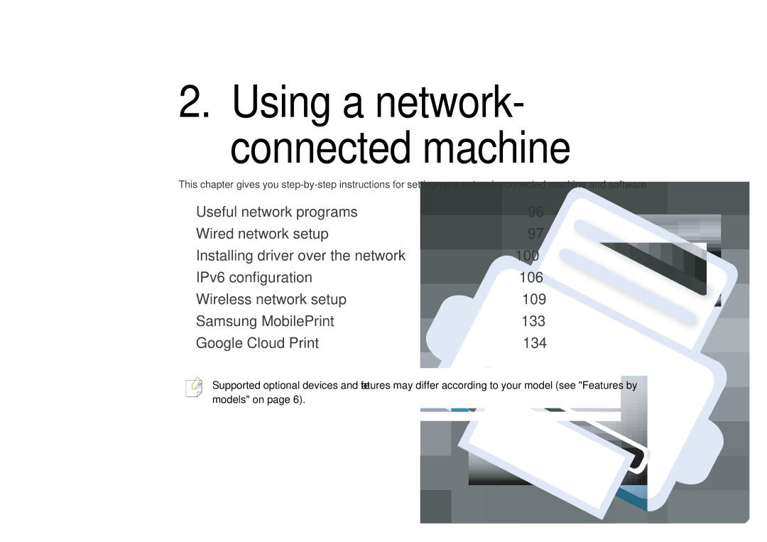 Samsung CLP-365W/XAA manual Using a network- connected machine 