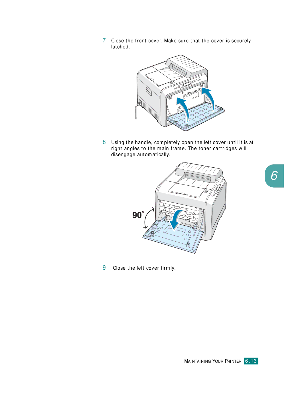 Samsung CLP-510 Series manual Maintaining Your Printer 