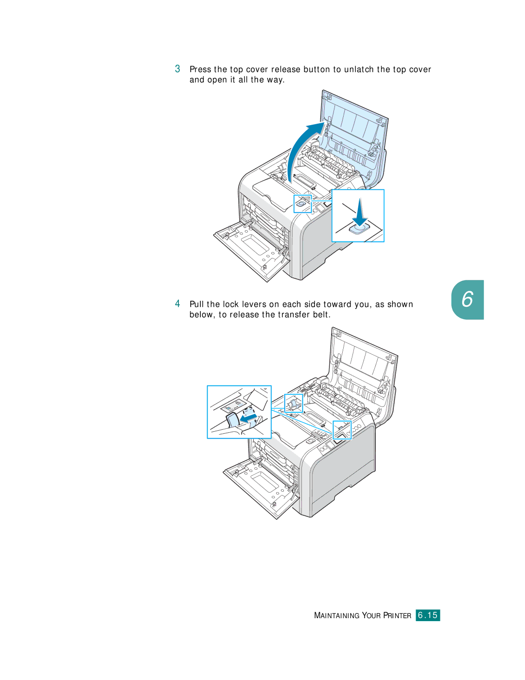 Samsung CLP-510 Series manual Maintaining Your Printer 