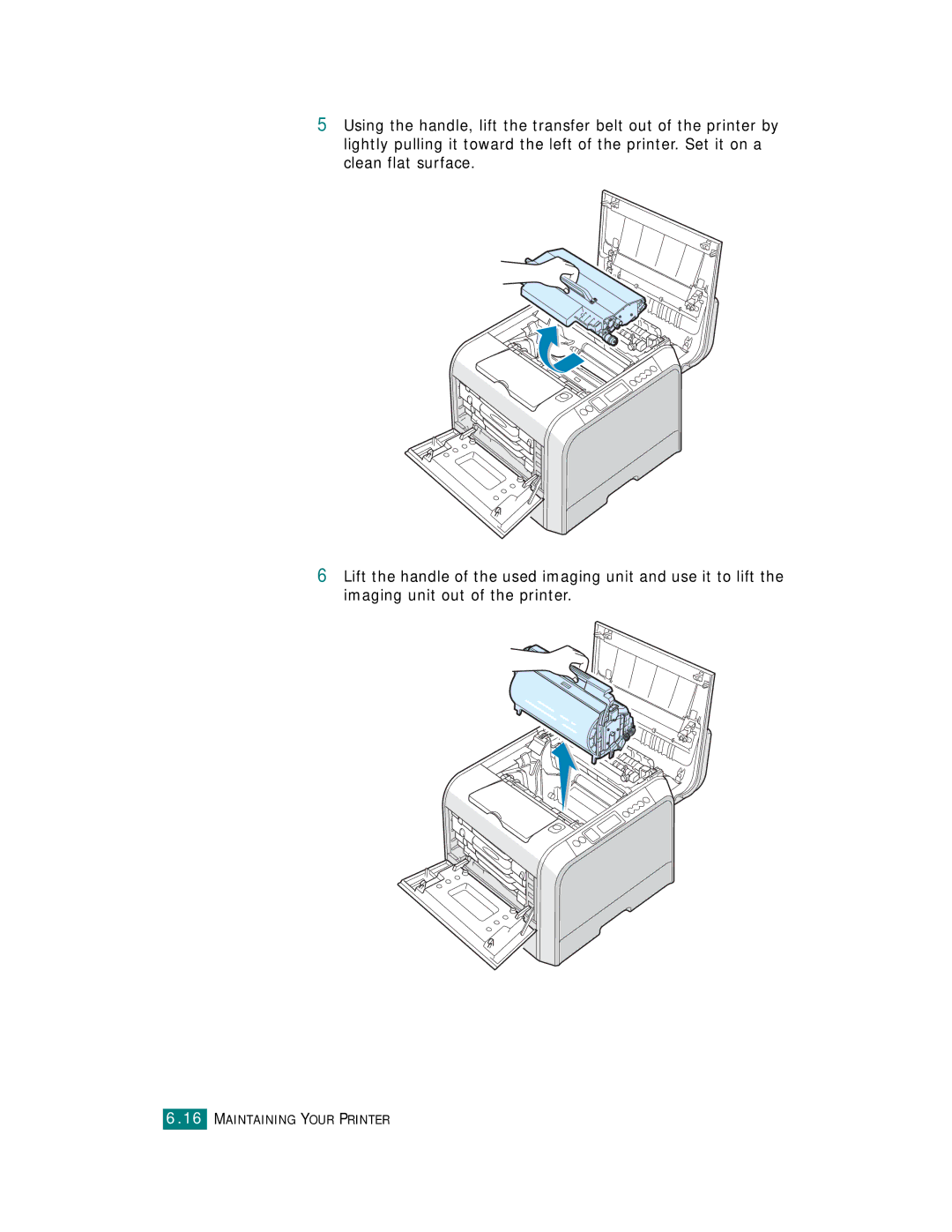 Samsung CLP-510 Series manual Maintaining Your Printer 