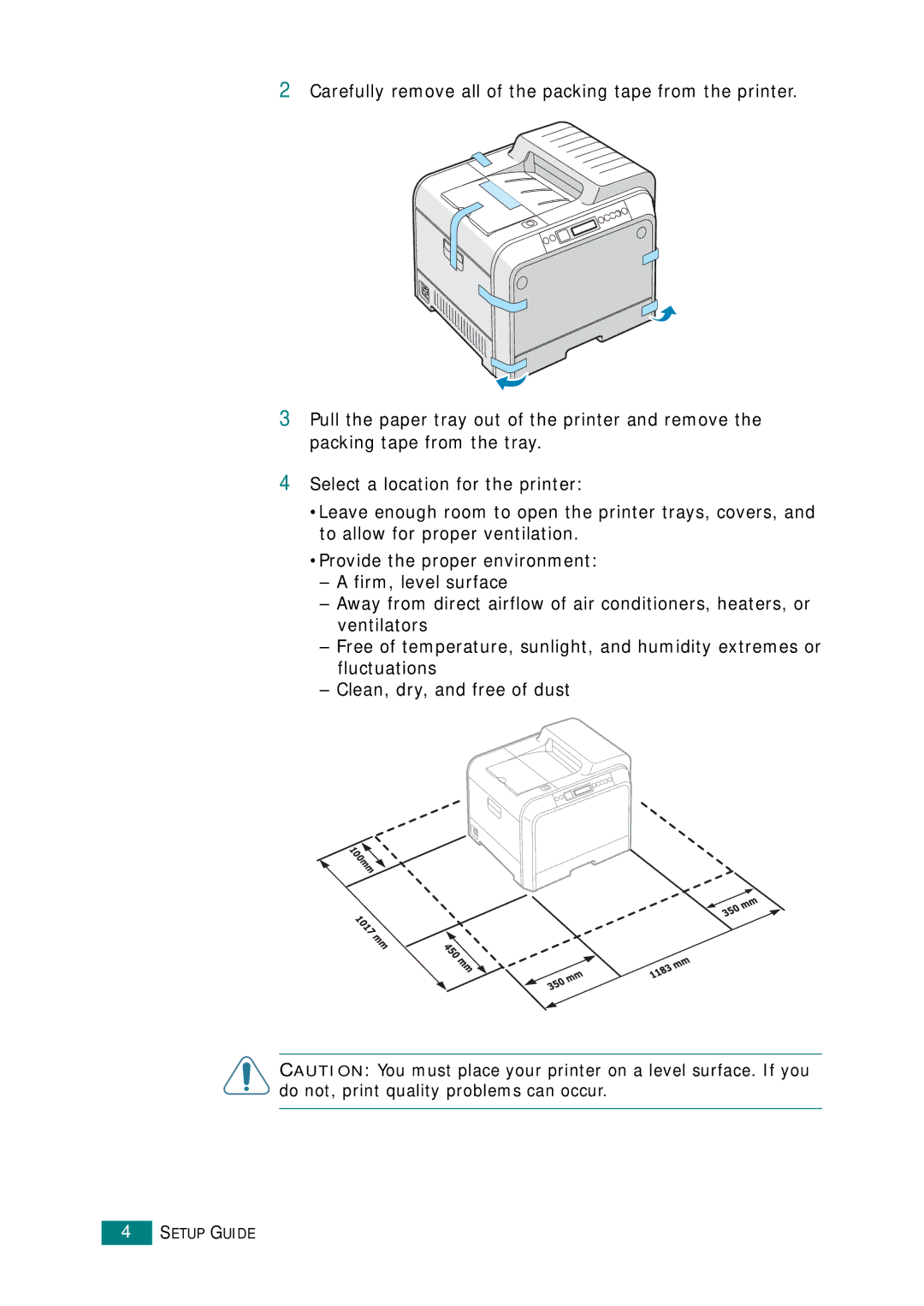 Samsung CLP-510 Series manual Setup Guide 