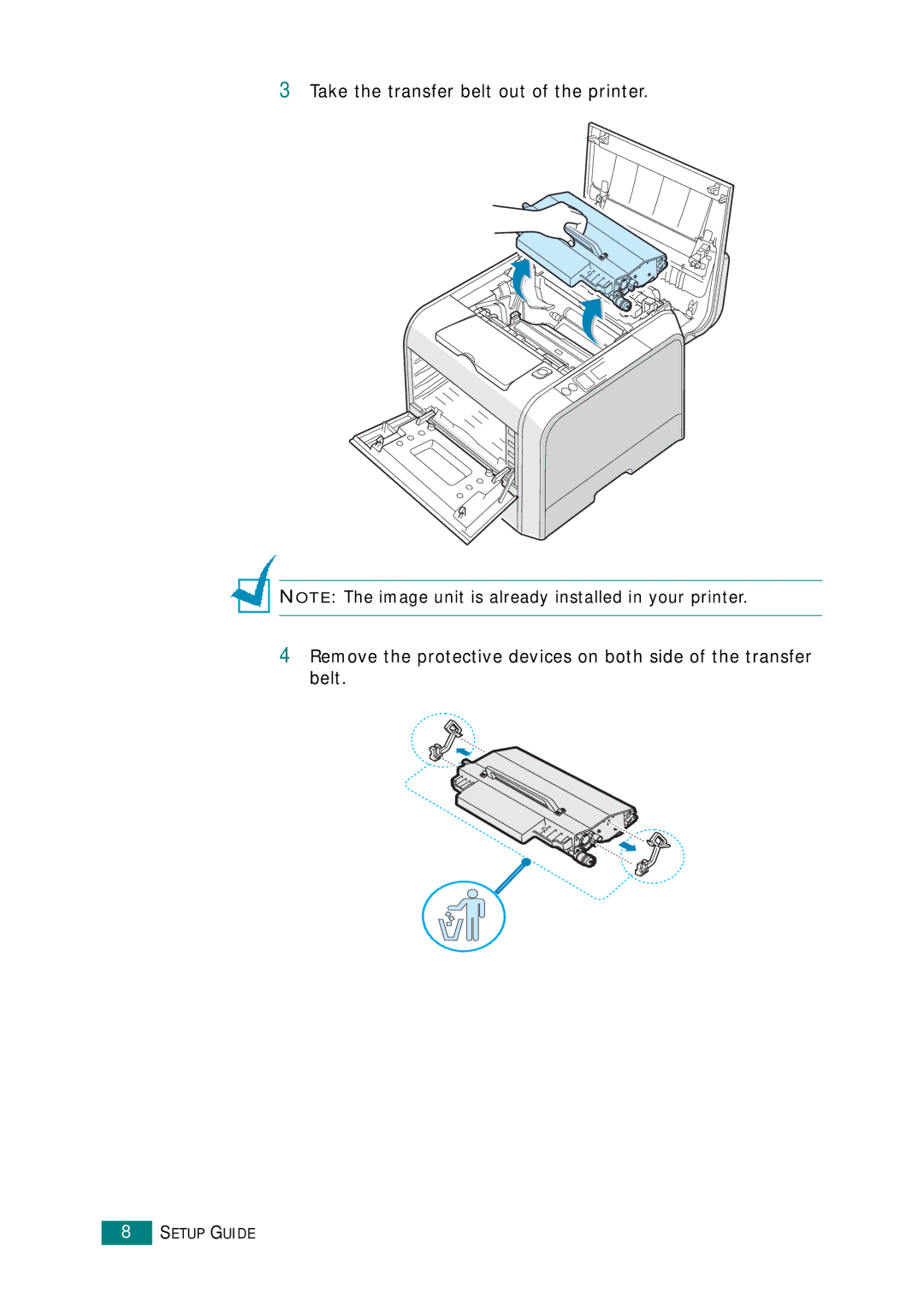 Samsung CLP-510 Series manual Setup Guide 