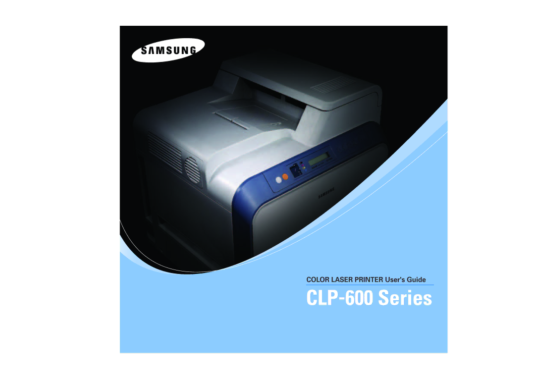 Samsung CLP-600 manual 