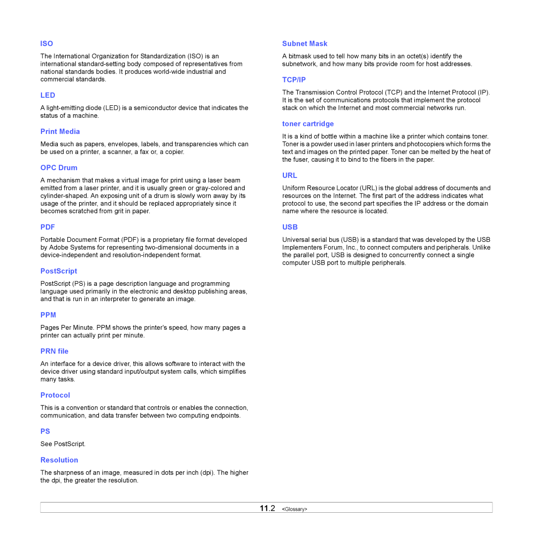 Samsung CLP-660, CLP-610 manual Iso 