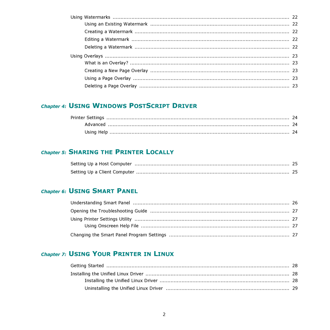 Samsung CLP-660, CLP-610 manual Using Windows Postscript Driver 