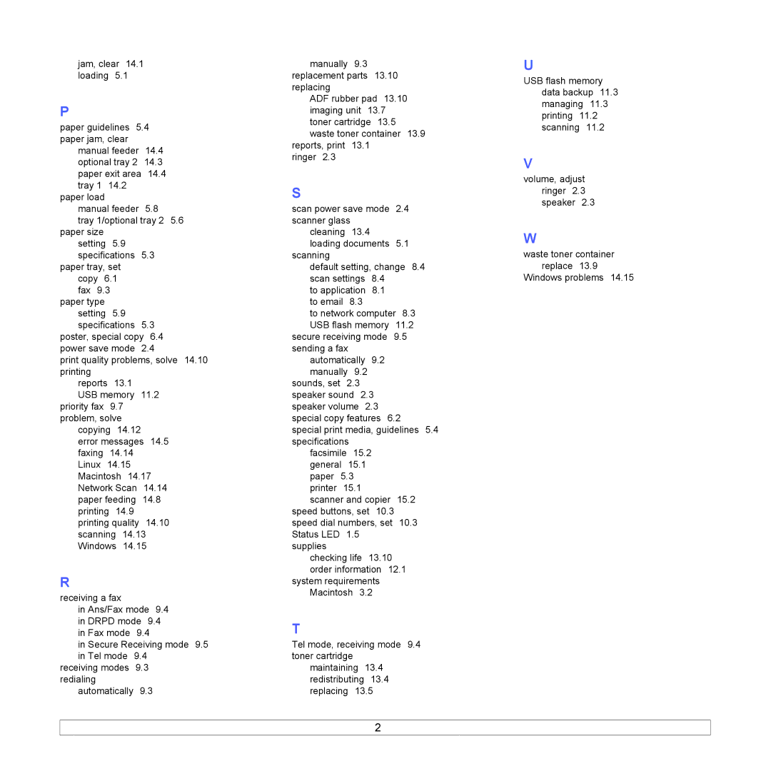 Samsung CLX-3160 manual System requirements Macintosh 