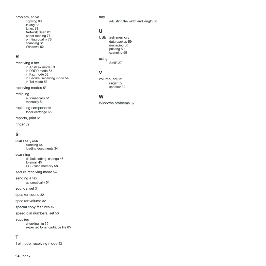 Samsung CLX-3170 manual Receiving a fax 