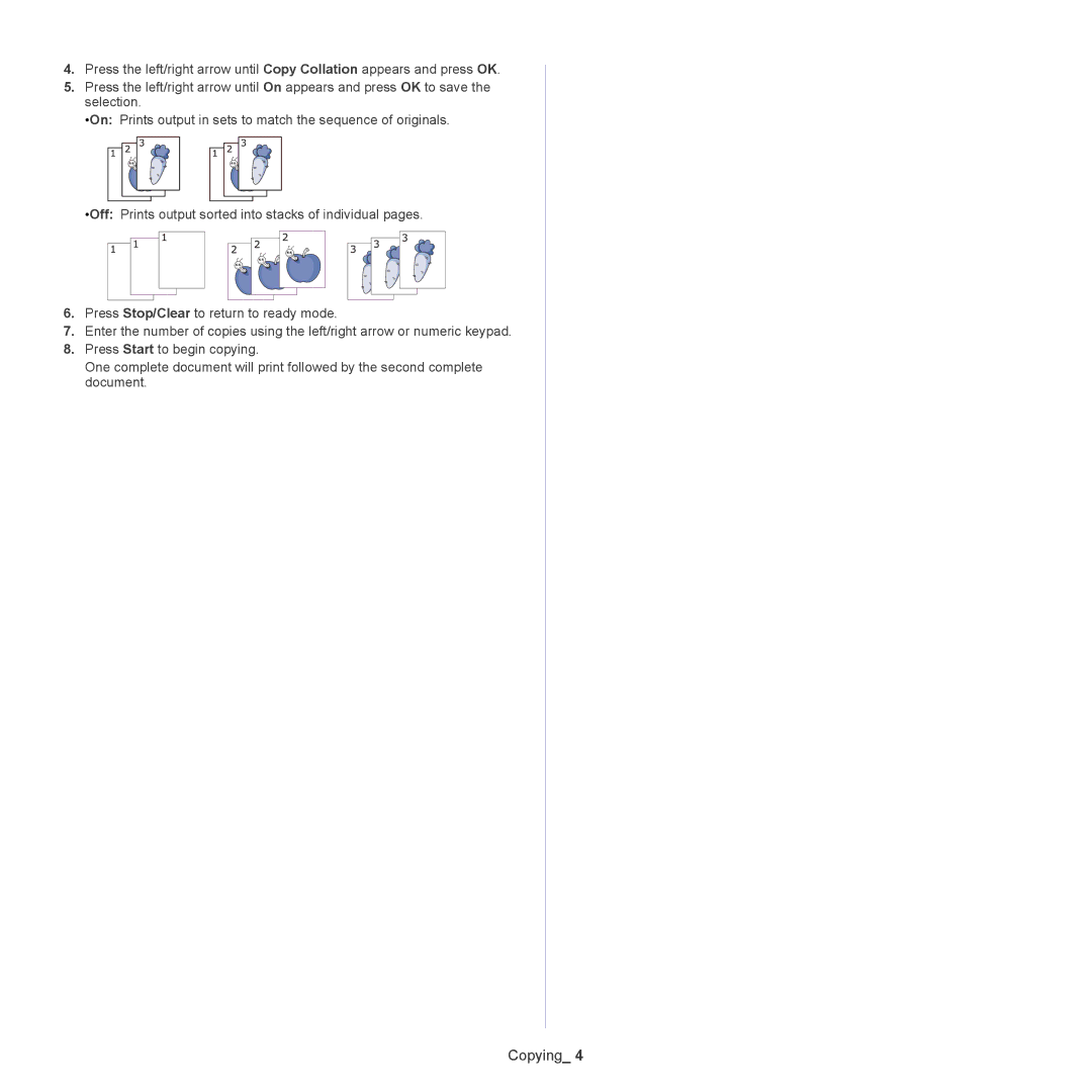 Samsung CLX-318X manual Copying 