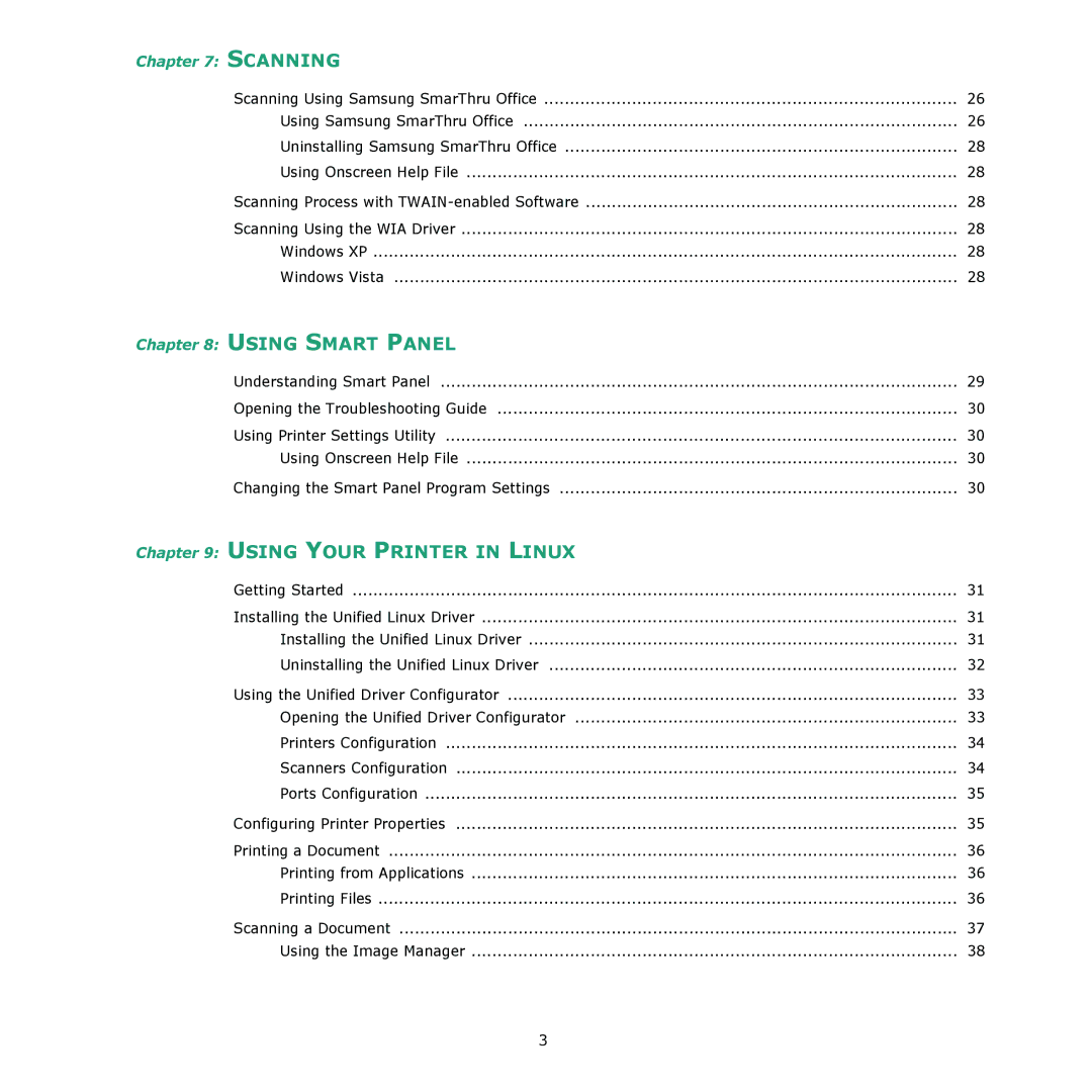 Samsung CLX-6200, CLX-6240 Series manual Using Smart Panel 