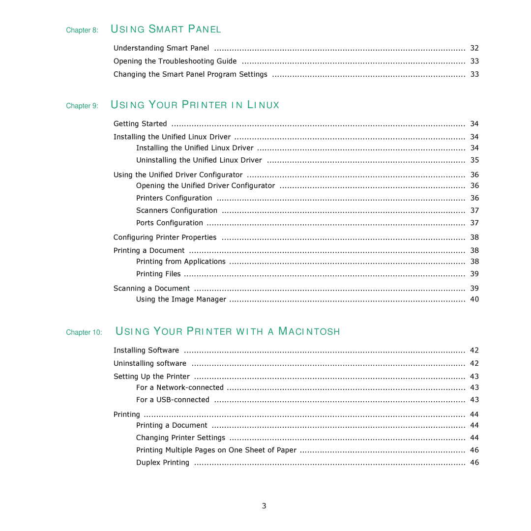 Samsung CLX-8380 manual Using Smart Panel 