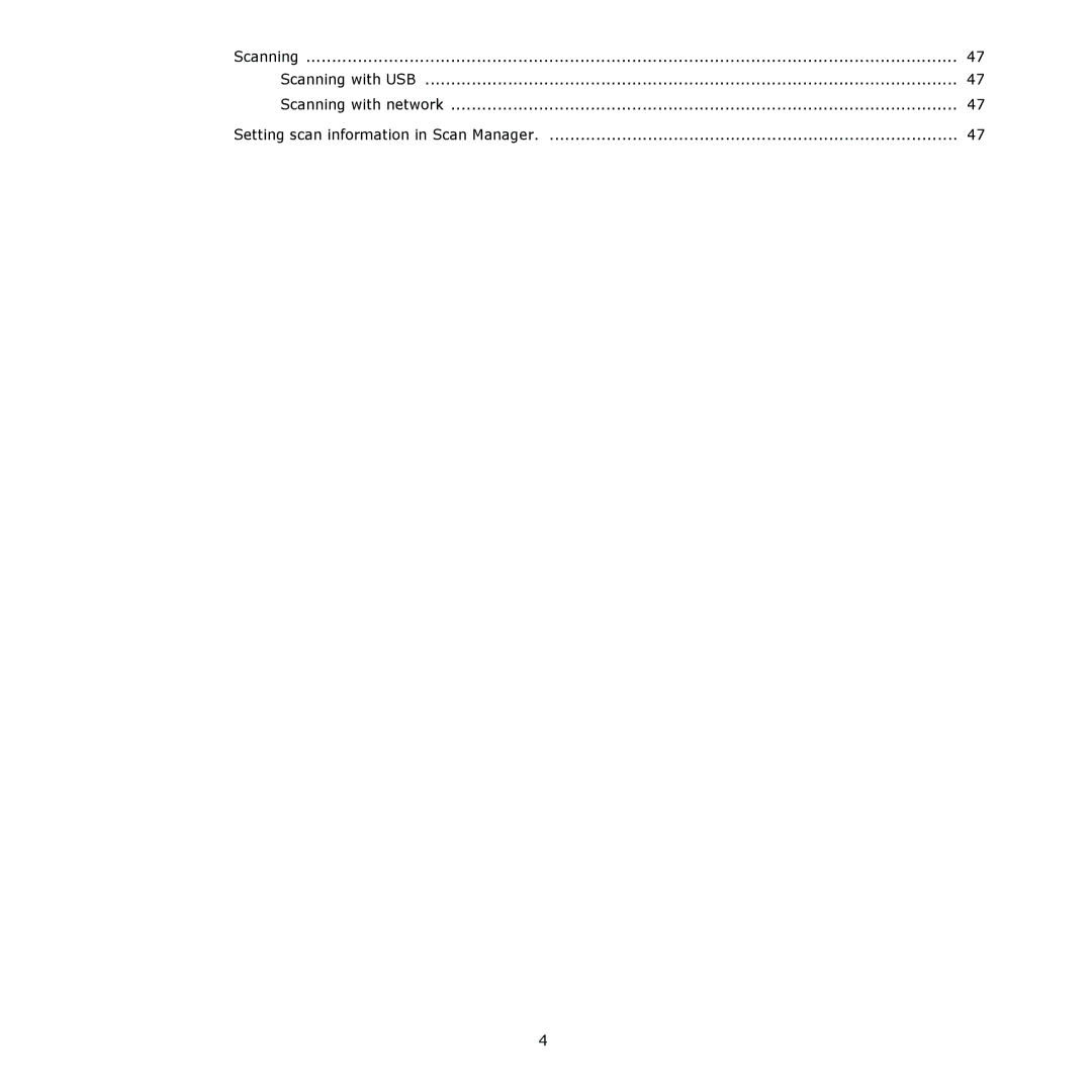 Samsung CLX-8380 manual Scanning with USB 