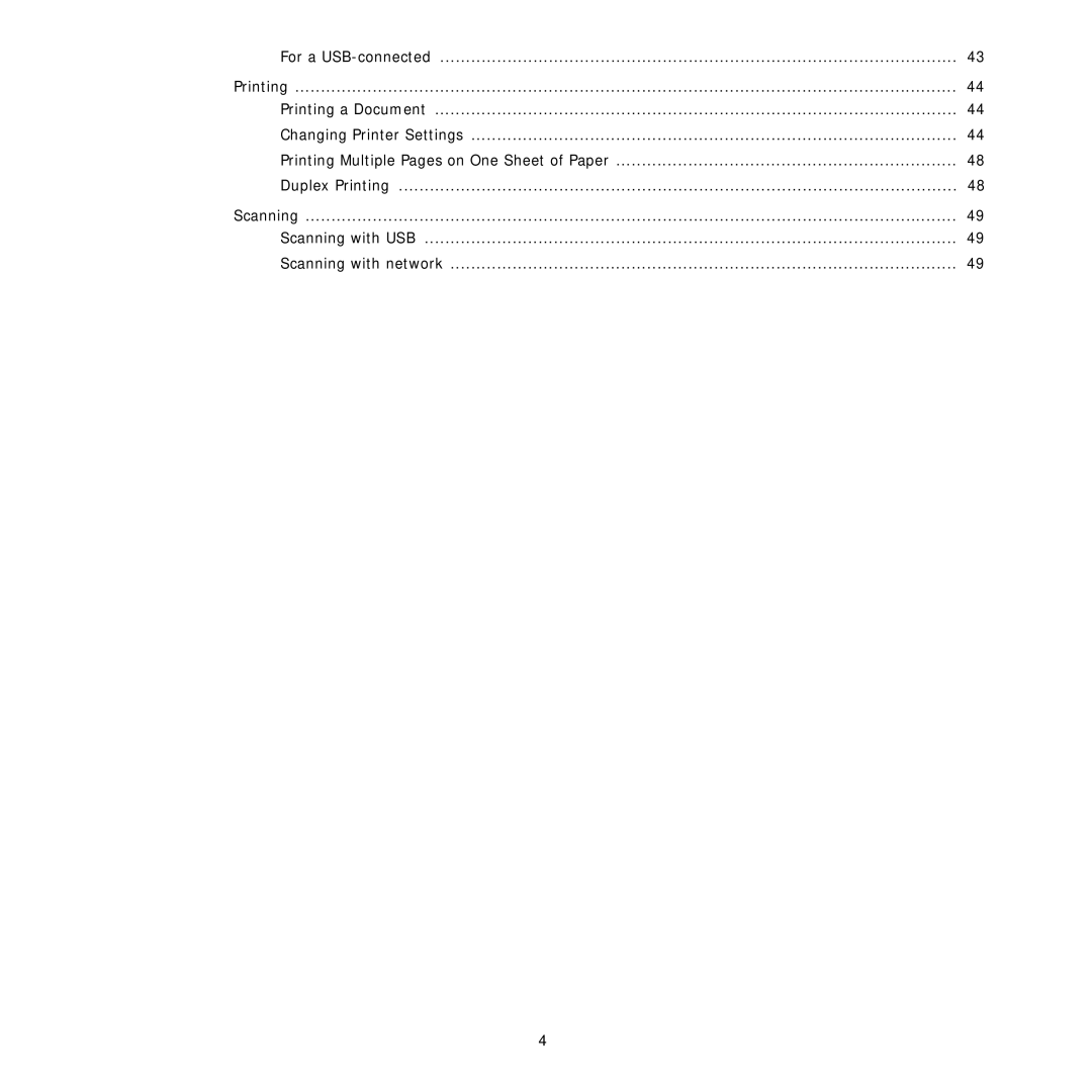 Samsung CLX-8385ND Series manual For a USB-connected 