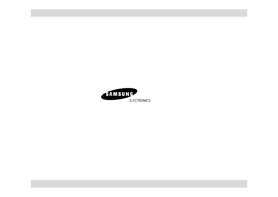 Samsung CM1619, CM1319 installation instructions 