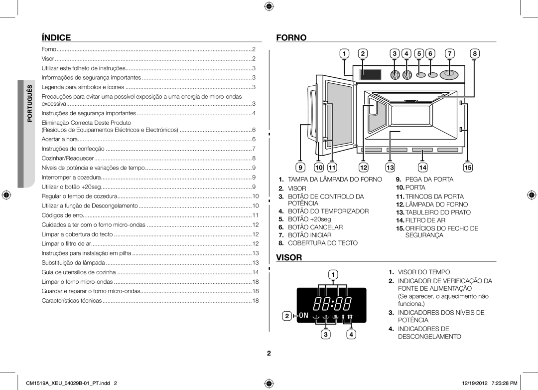 Samsung CM1919A/XEU, CM1519A-1/XEU manual Visor 