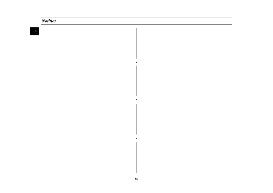 Samsung CM1319/XEN, CM1919/XEN, CM1919/SW manual Notities 