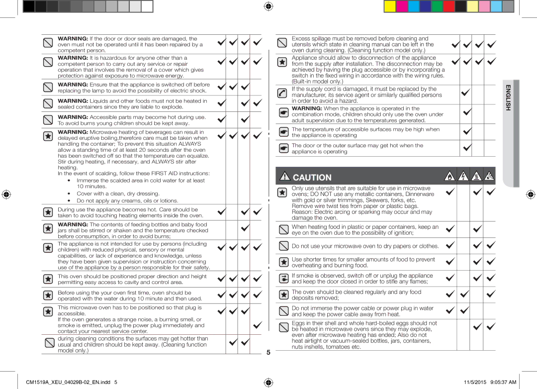 Samsung CM1919/SW, CM1919/XEN manual Minutes 