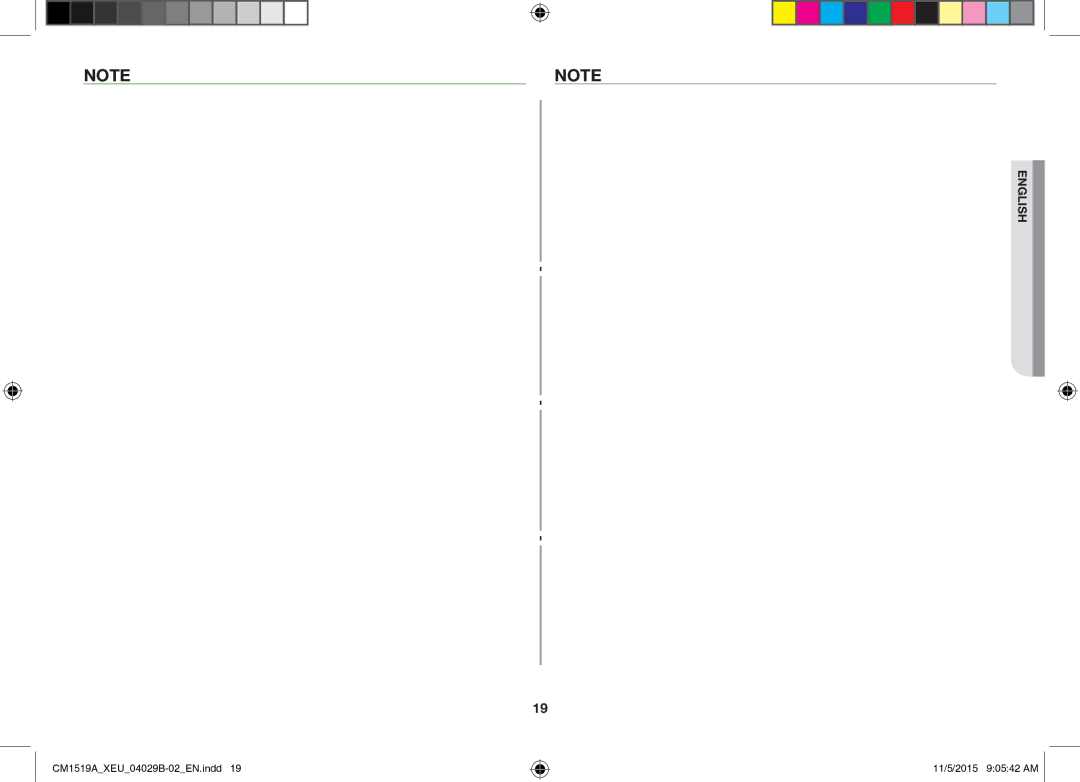 Samsung CM1919/SW, CM1919/XEN manual English 