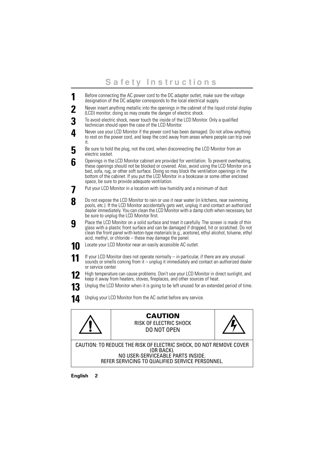 Samsung CN17BSAS/EDC, CN17BSAN/XSJ, GR17MSSAN/EDC, CN17BSAN/EDC manual Do not Open 