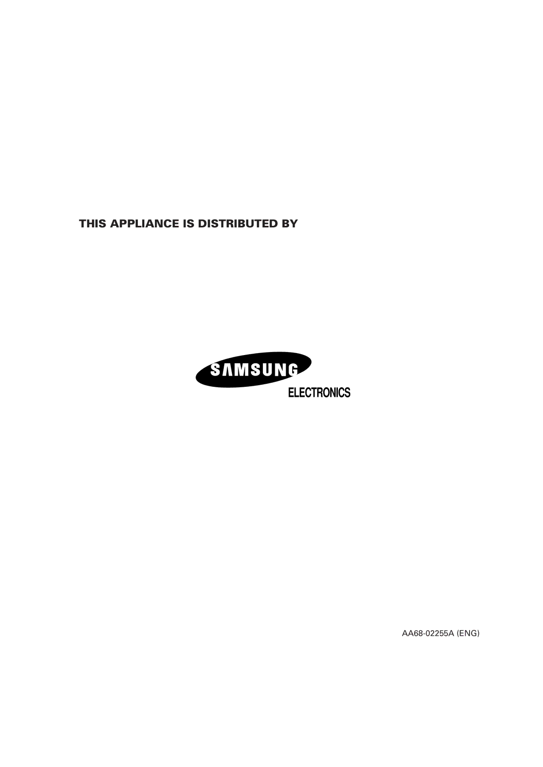 Samsung Colour TV/VCR manual Electronics 