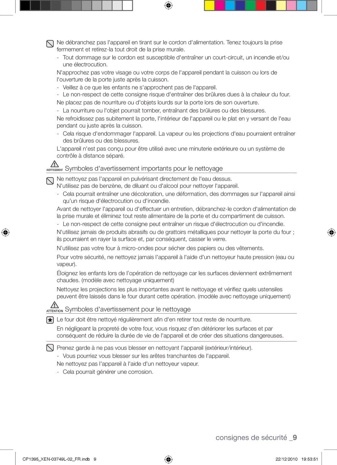 Samsung CP1395-S/XEN manual CP1395XEN-03749L-02FR.indb 