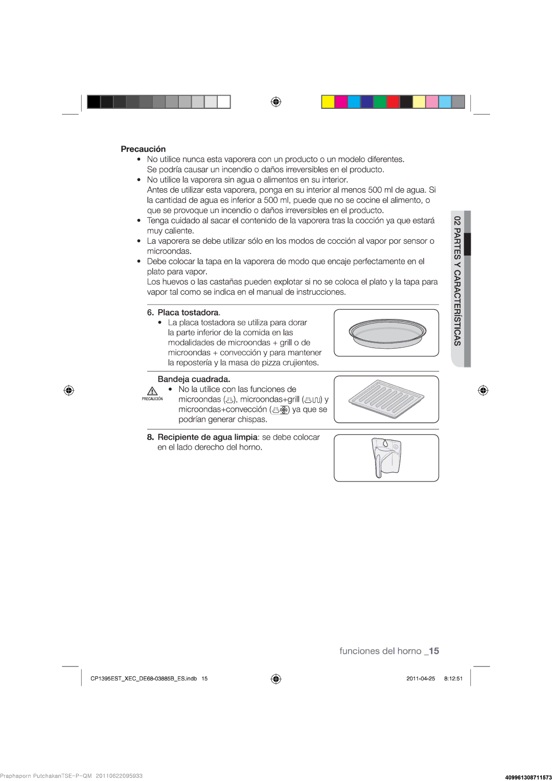 Samsung CP1395EST/XEC manual 