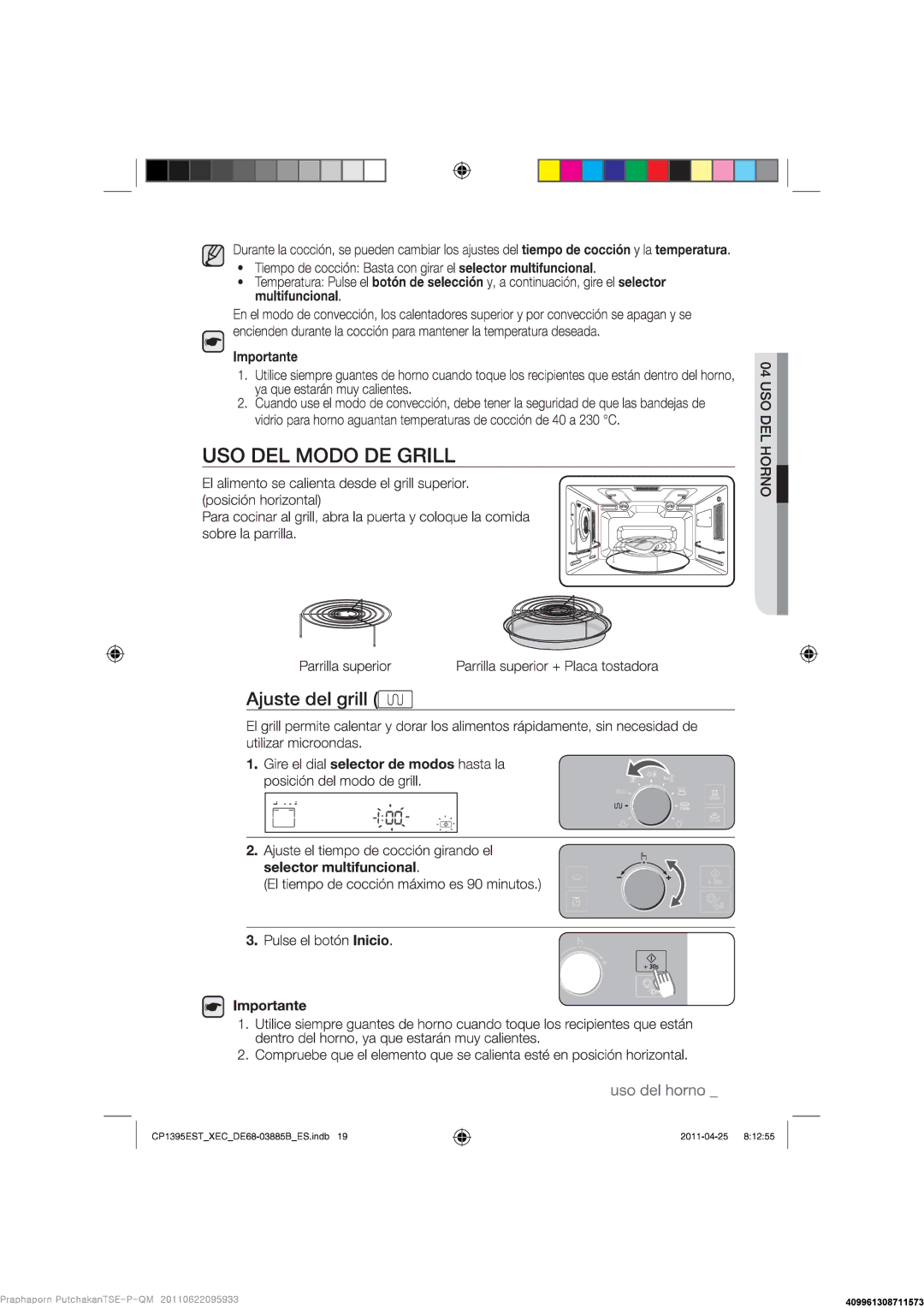 Samsung CP1395EST/XEC manual 