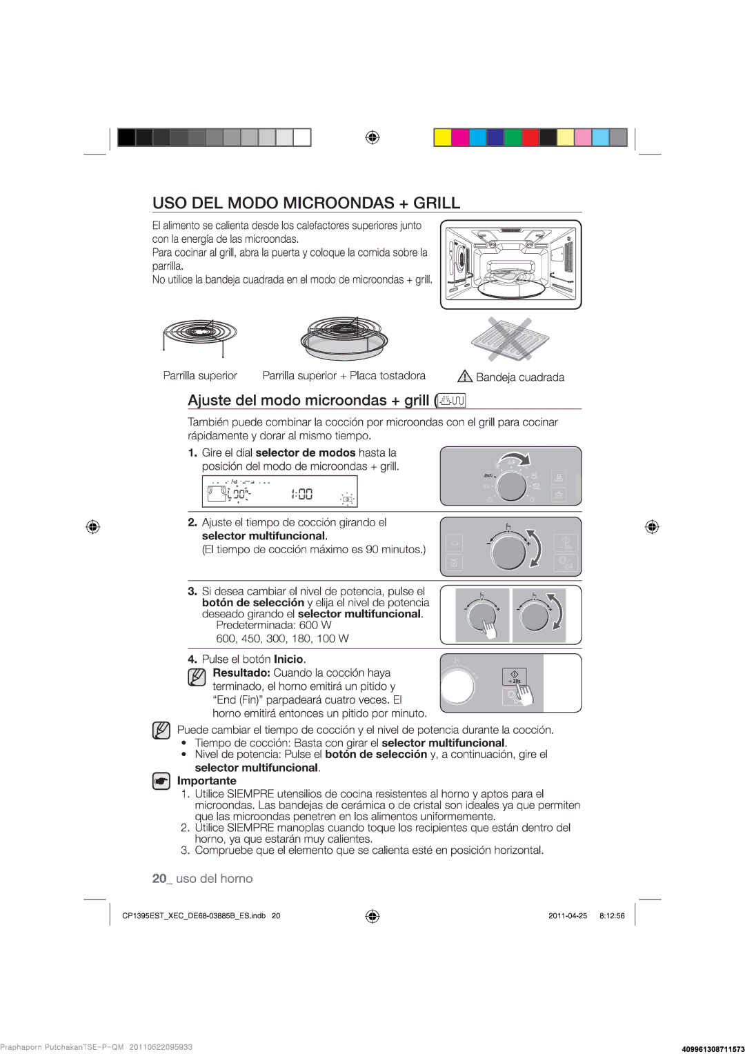 Samsung CP1395EST/XEC manual 