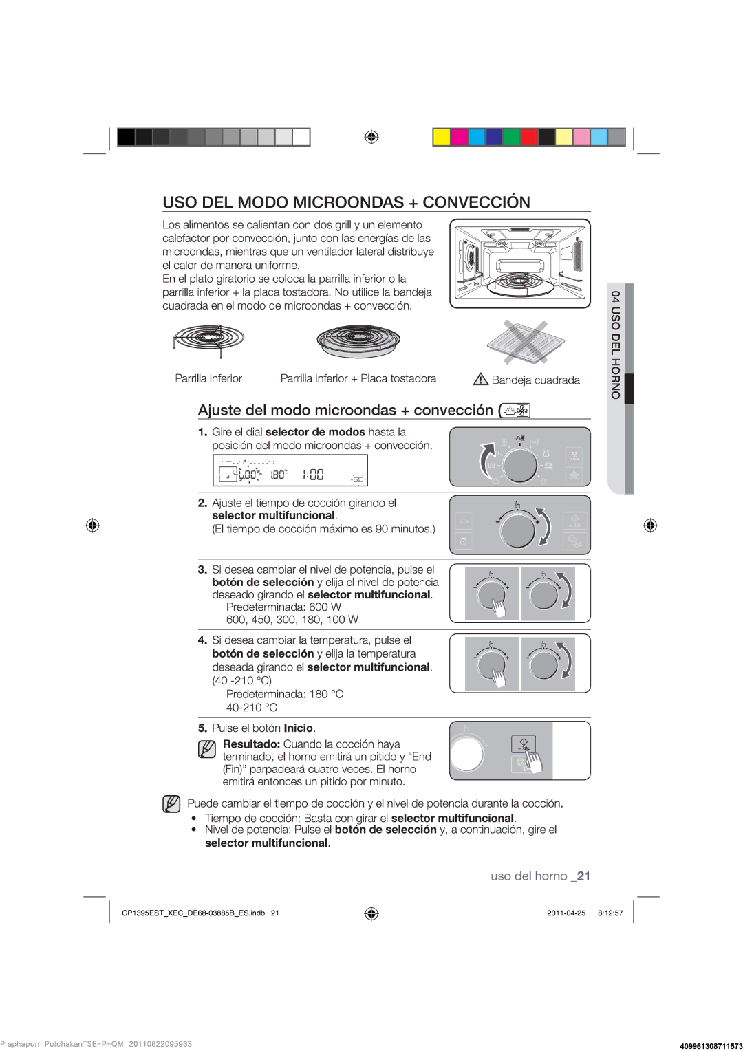 Samsung CP1395EST/XEC manual 