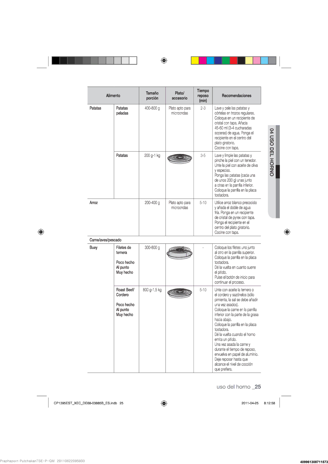 Samsung CP1395EST/XEC manual 